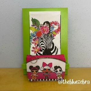 NEW! L.O.L. Suprise! Dolls Coin Purse With Keyring Zip Pull